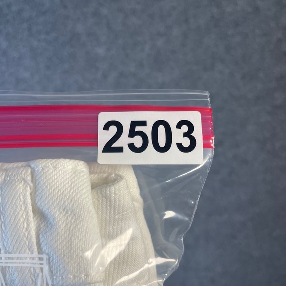 Zara Women White Denim Wide Leg Crop Jeans Size 4 - 30x28 Casual‎ Baggy Pockets - Picture 12 of 12